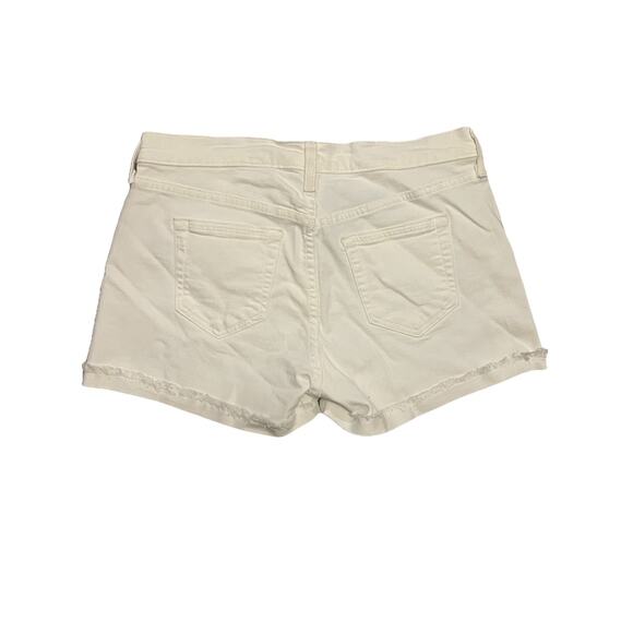 New J Crew White Denim Shorts Size 27 - Picture 3 of 5